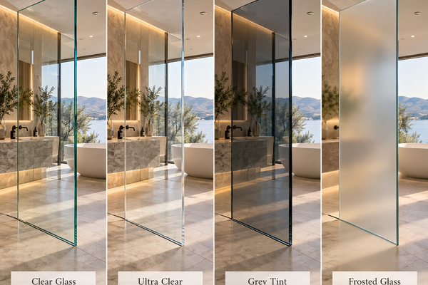 Glass options for office partitions